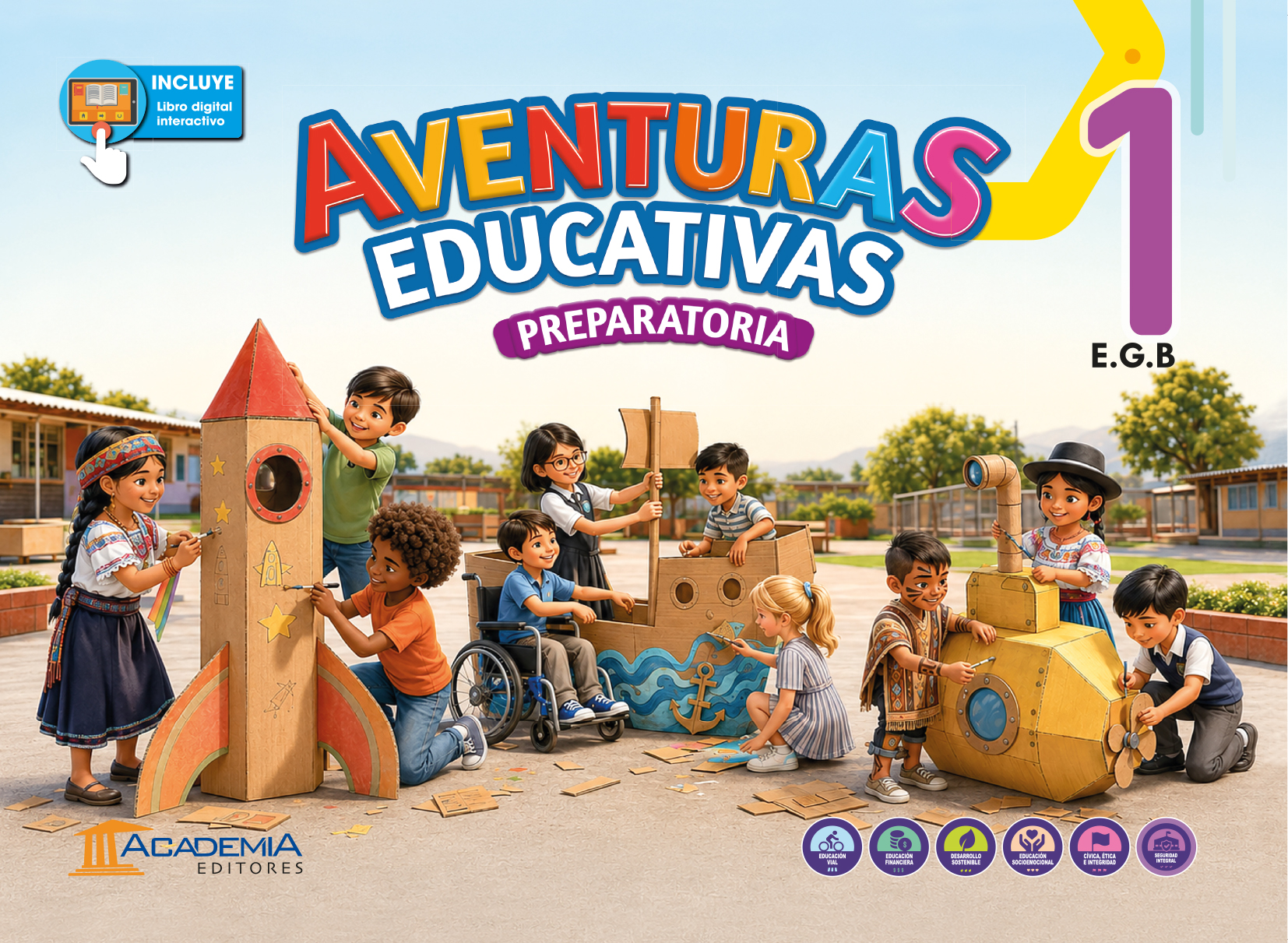 Portada de Aventuras Educativas con Inserciones Curriculares