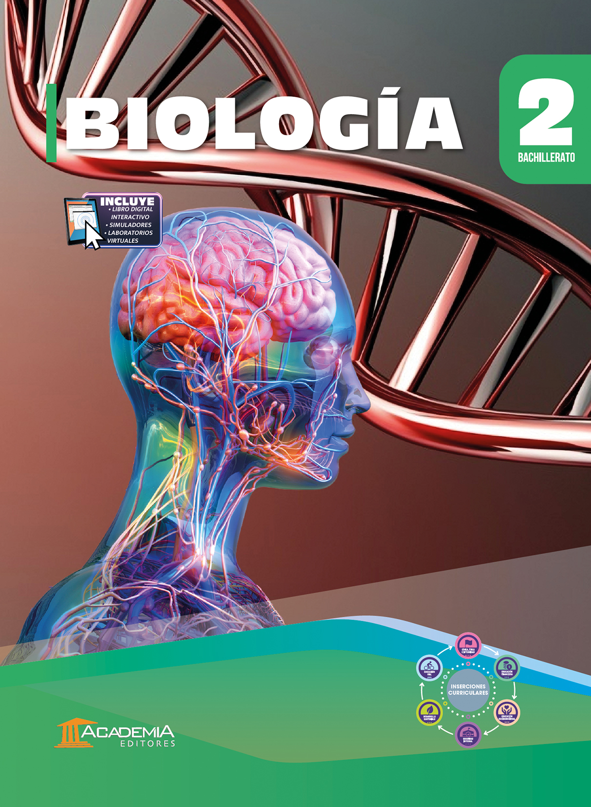 Portada de Biología 2  Bachillerato - Inserciones Curriculares