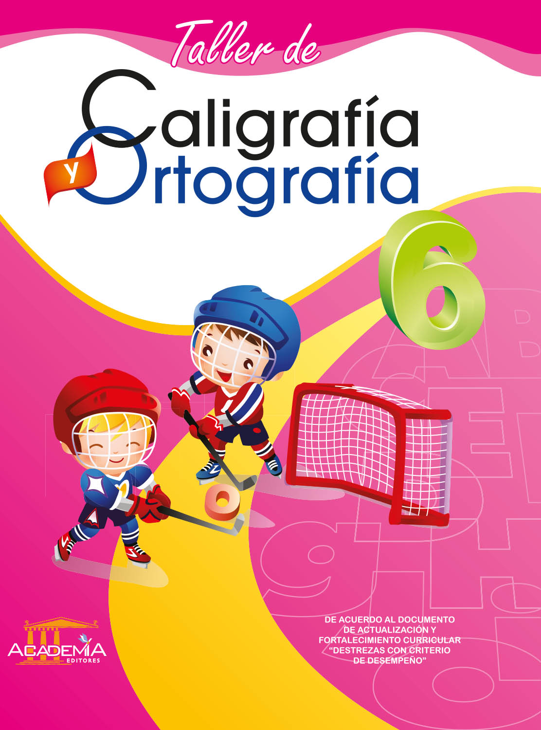 Portada de Taller de Caligrafía y Ortografía 6