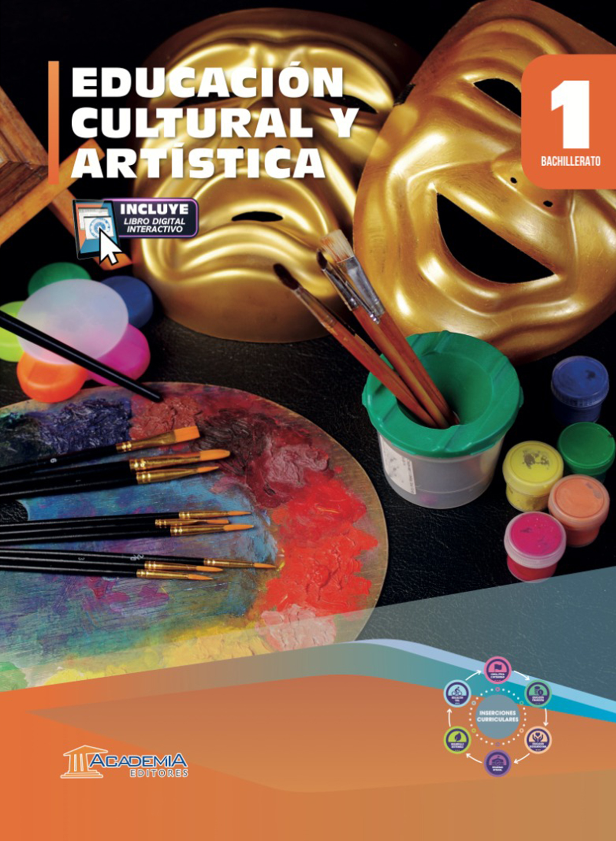 Portada de Educación Cultural y Artística 1 Bachillerato - Inserciones Curriculares