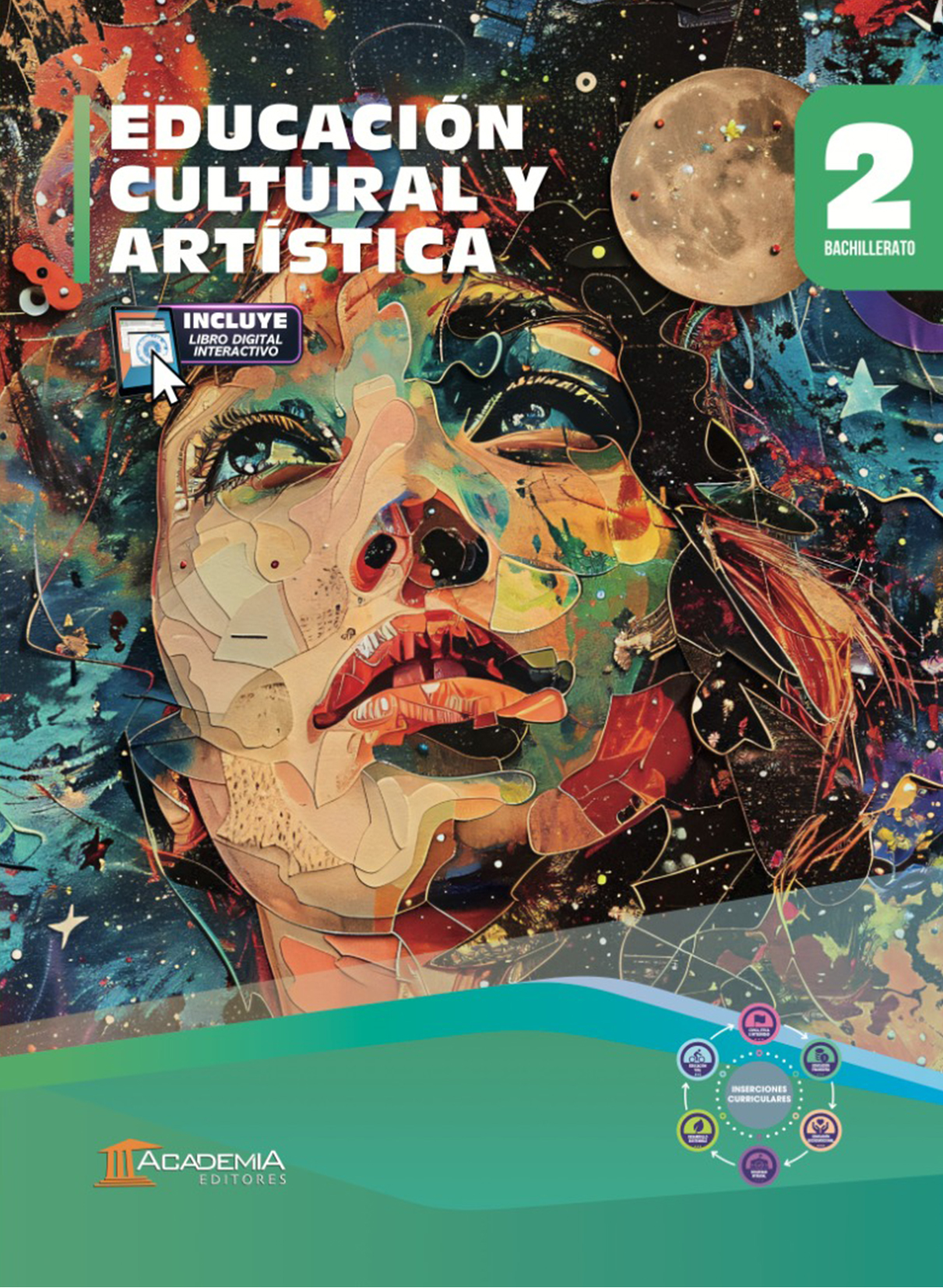 Portada de Educación Cultural y Artística 2 Bachillerato - Inserciones Curriculares