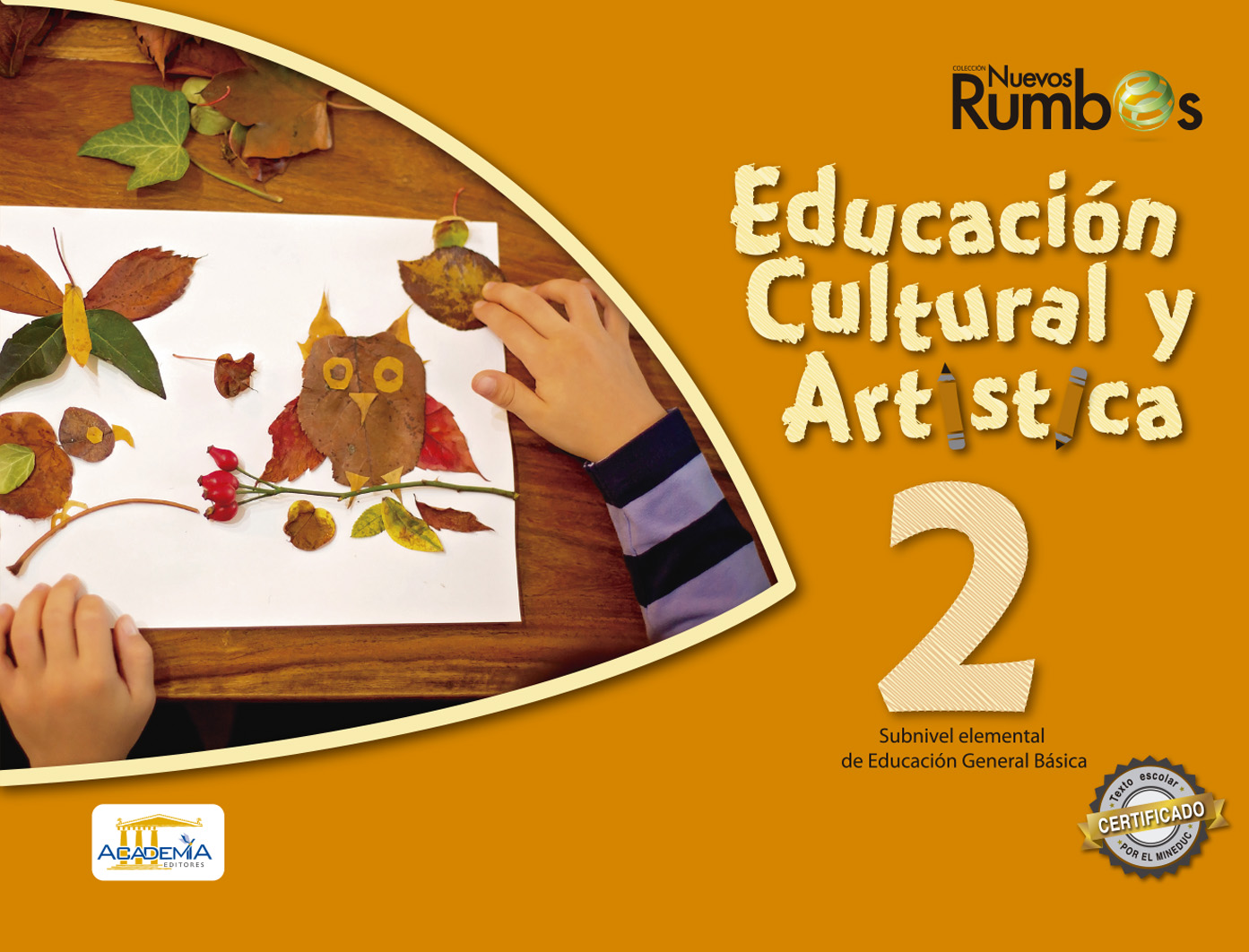 Portada de Educación Cultural y Artística 2 EGB - Nuevos Rumbos