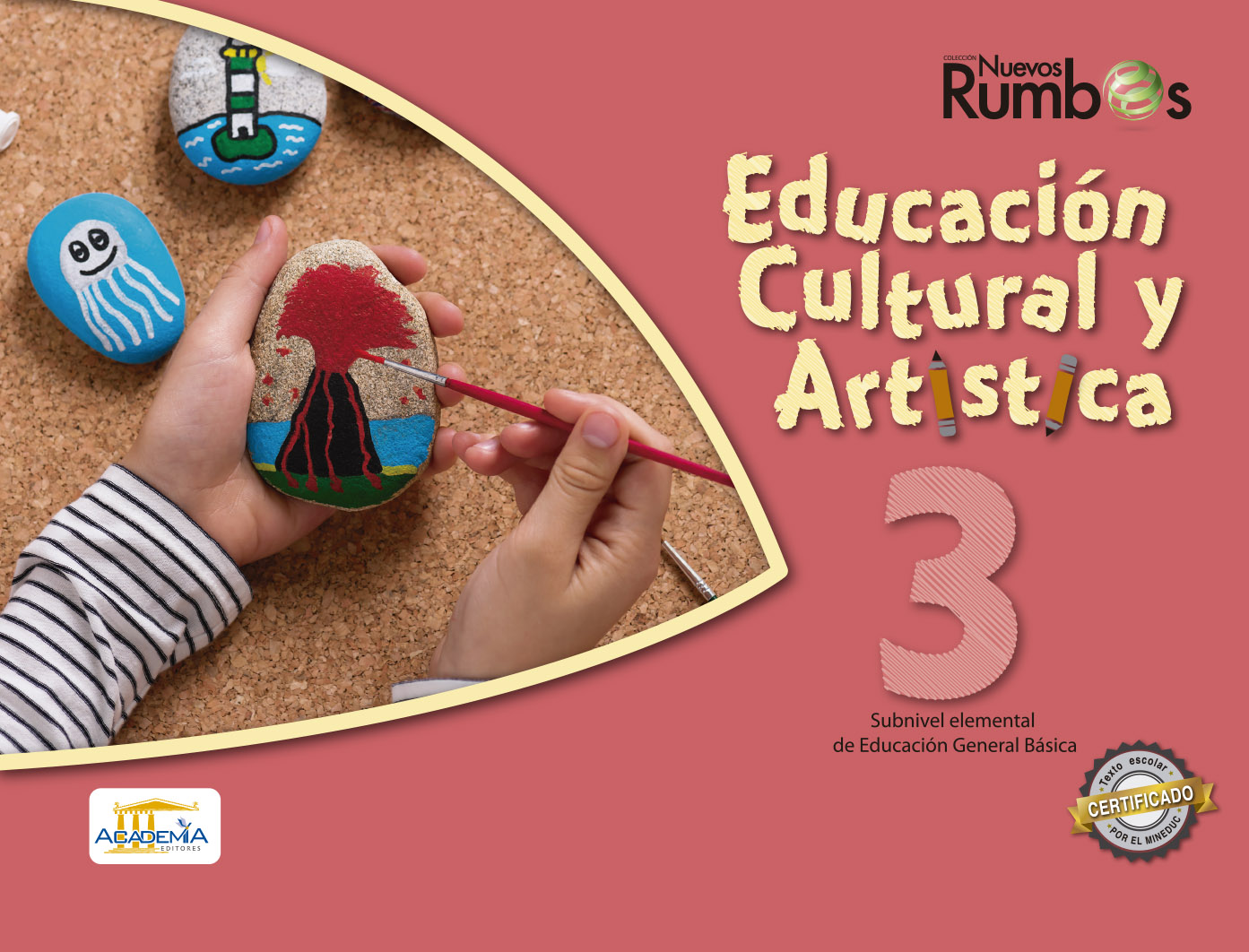 Portada de Educación Cultural y Artística 3 EGB - Nuevos Rumbos