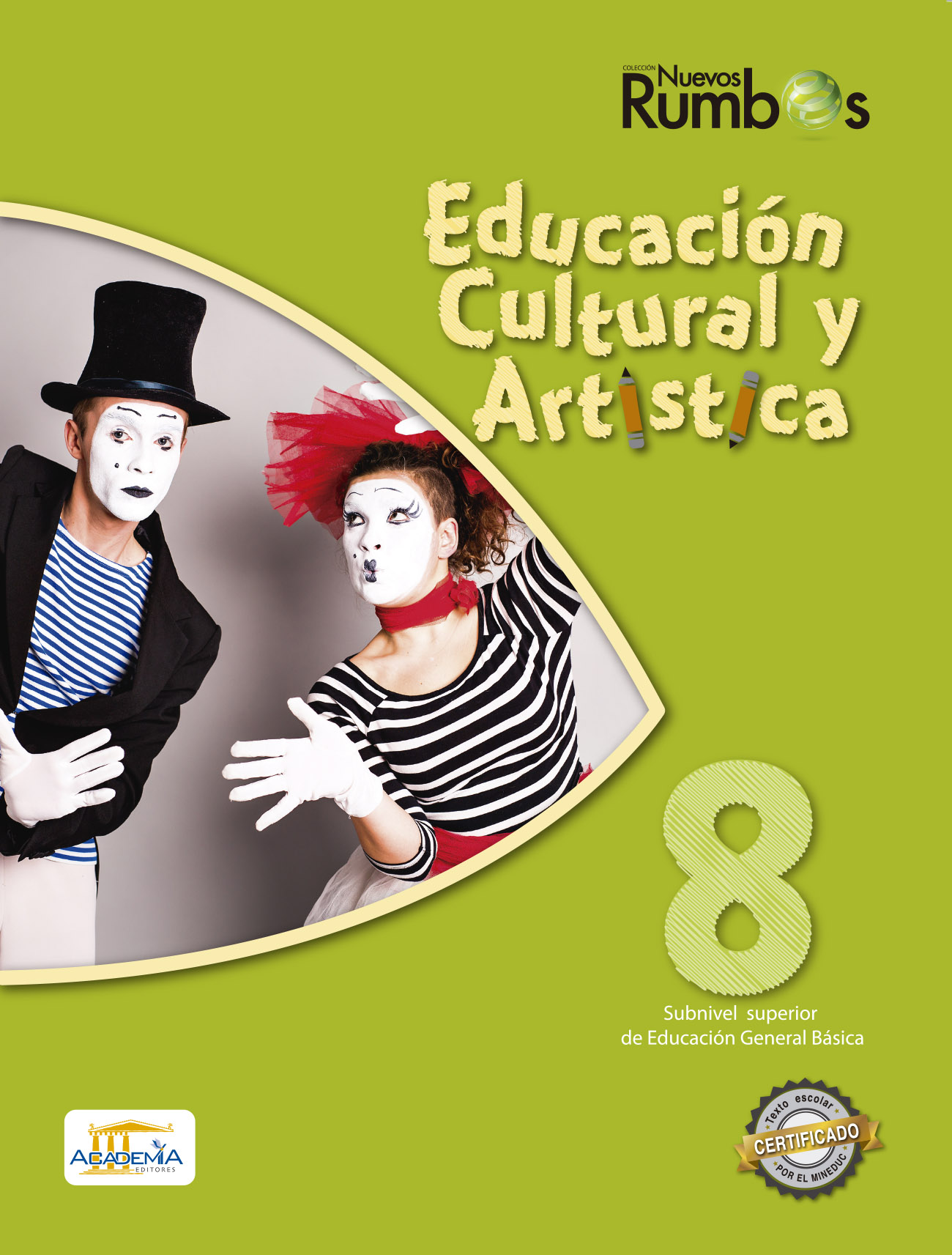Portada de Educación Cultural y Artística 8 EGB - Nuevos Rumbos