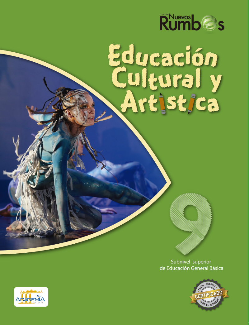 Portada de Educación Cultural y Artística 9 EGB - Nuevos Rumbos