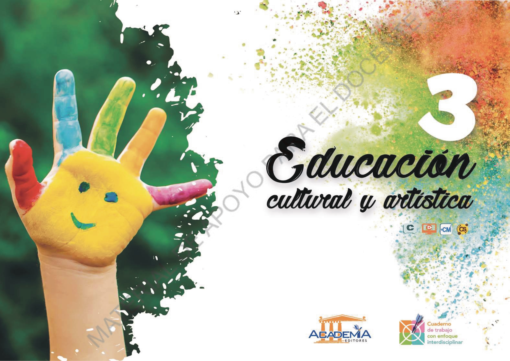 Portada de Educación Cultural y Artística 3 EGB - Nueva Edición