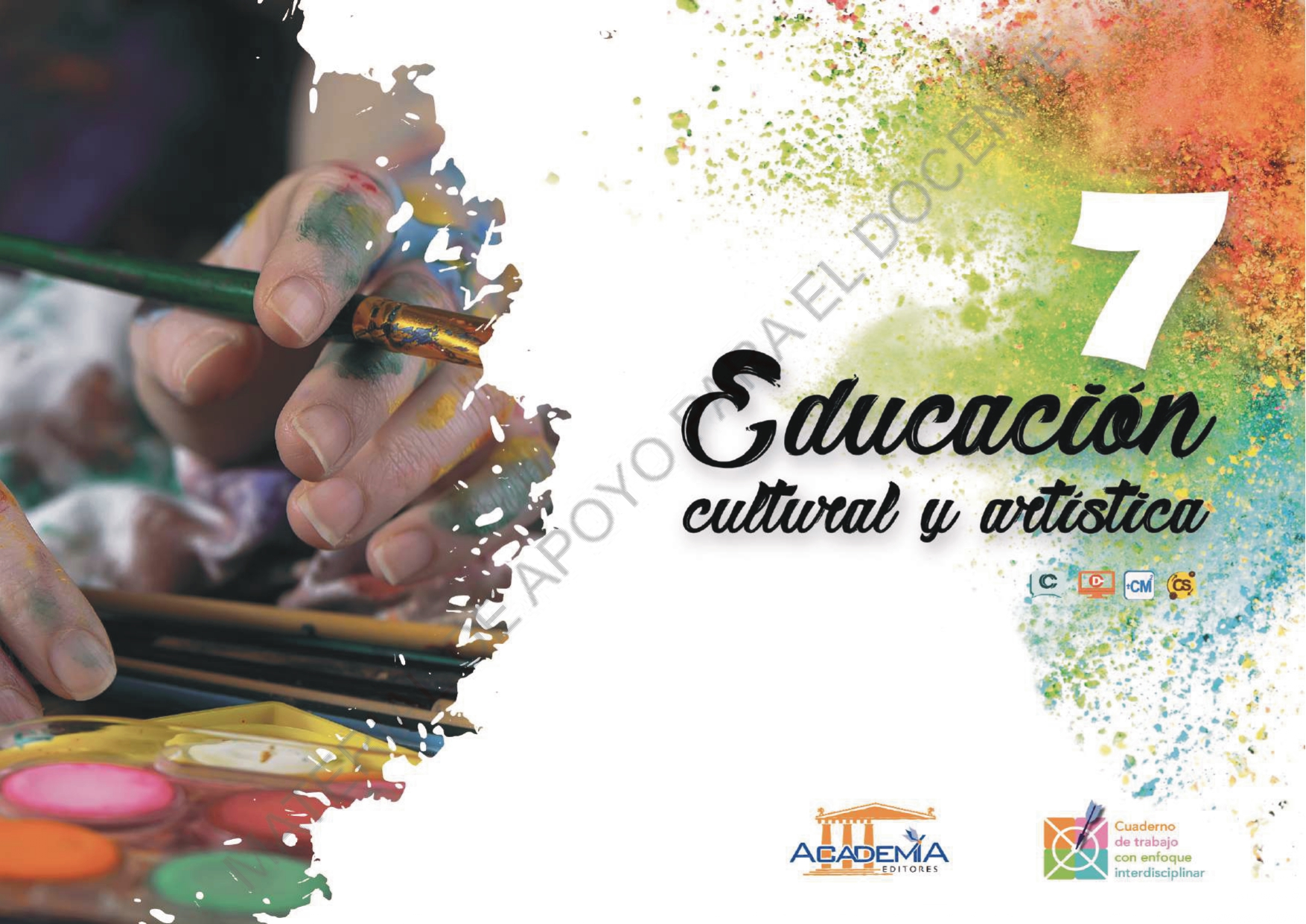Portada de Educación Cultural y Artística 7 EGB - Nueva Edición