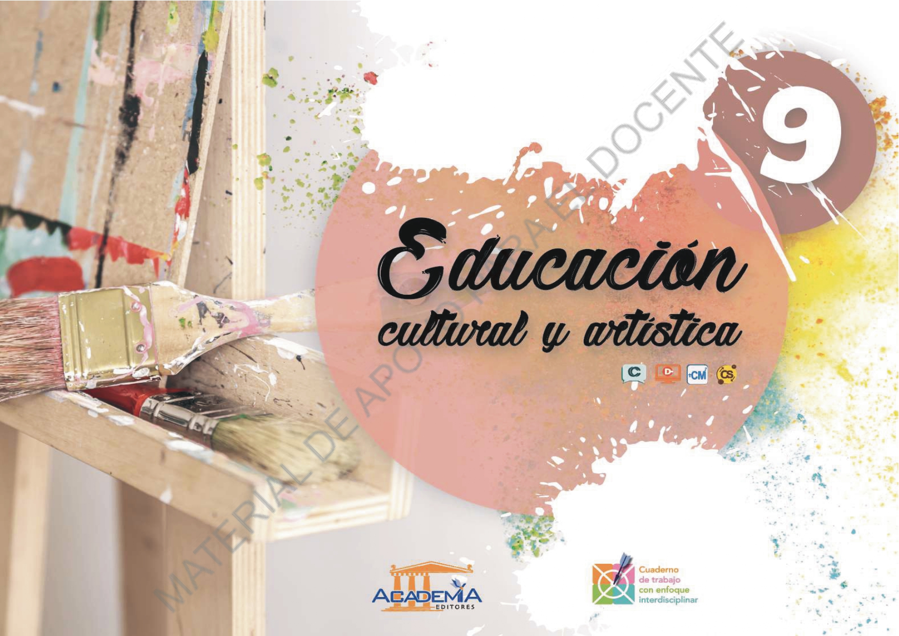 Portada de Educación Cultural y Artística 9 EGB - Nueva Edición