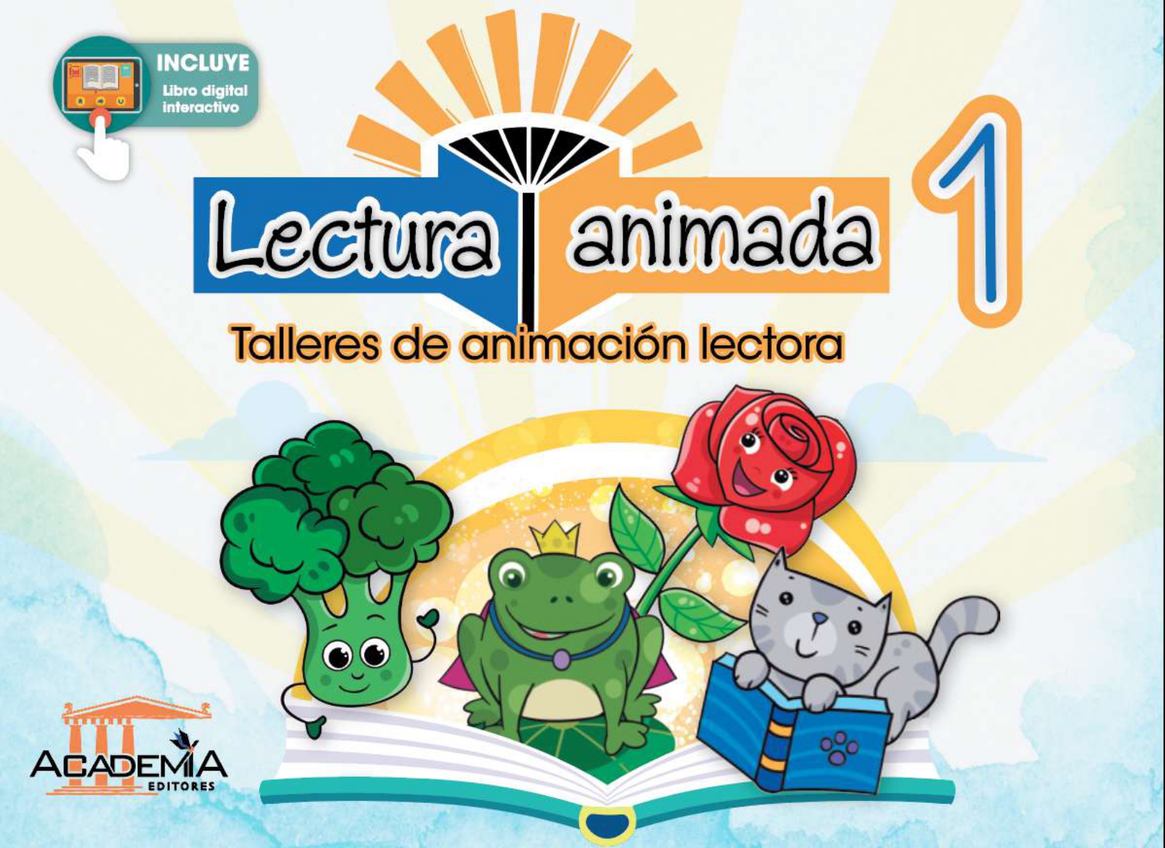 Portada de Lectura Animada 1 EGB