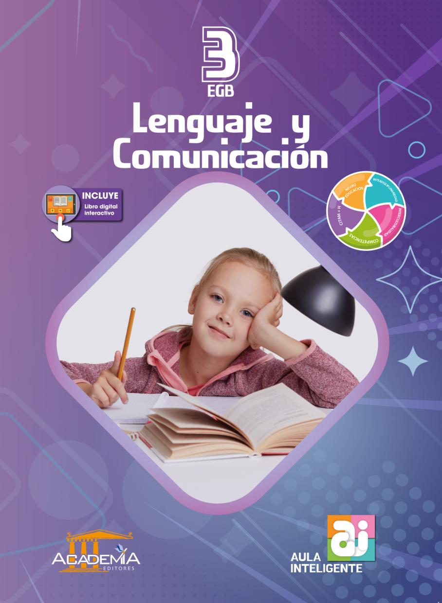 Portada de Lenguaje y Comunicación 3 EGB - Aula Inteligente