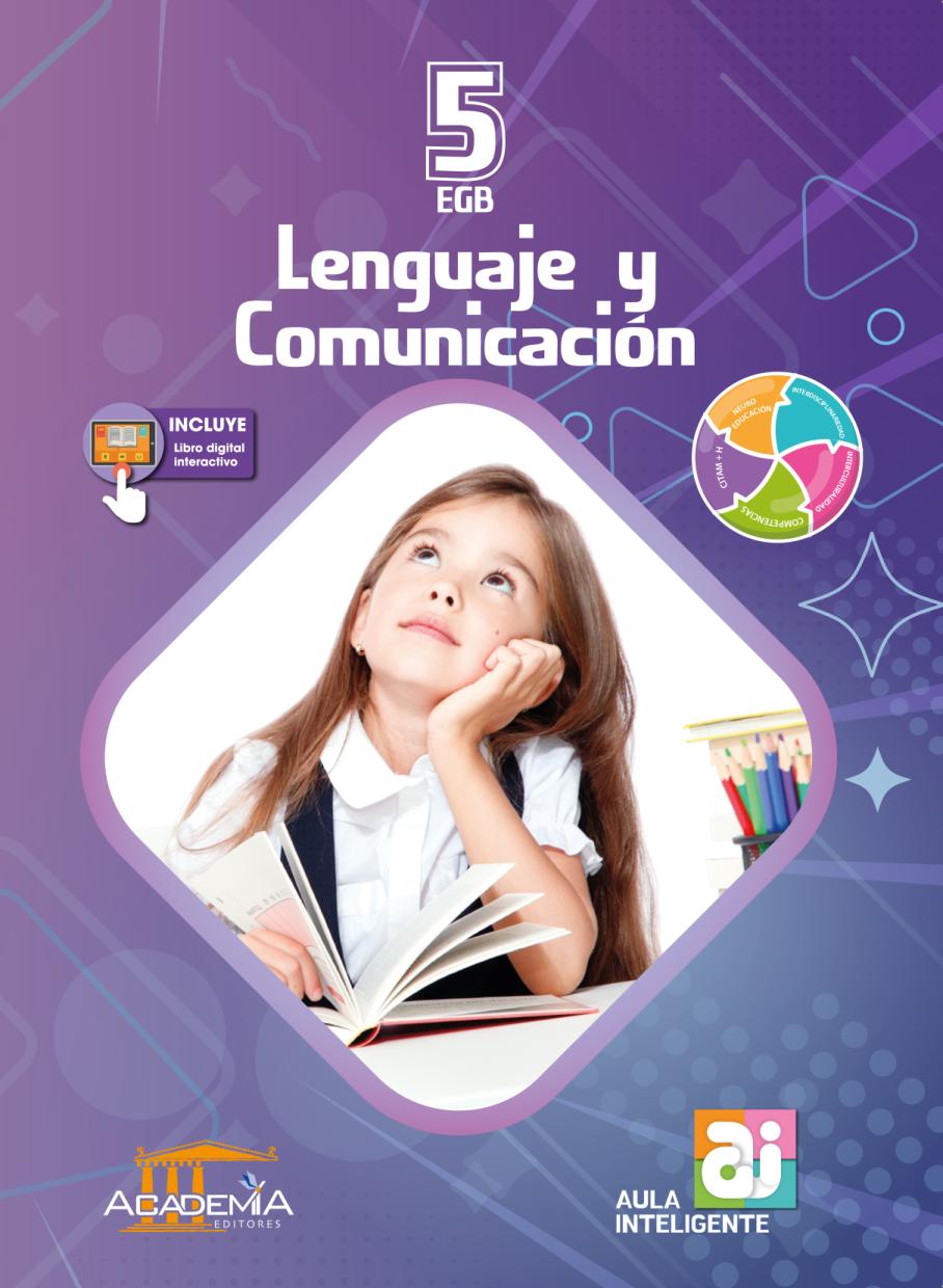 Portada de Lenguaje y Comunicación 5 EGB - Aula Inteligente