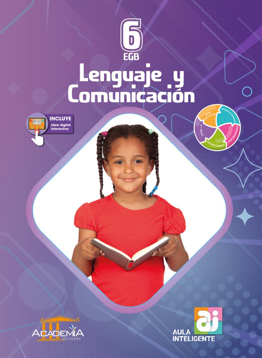 Portada de Lenguaje y Comunicación 6 EGB - Aula Inteligente