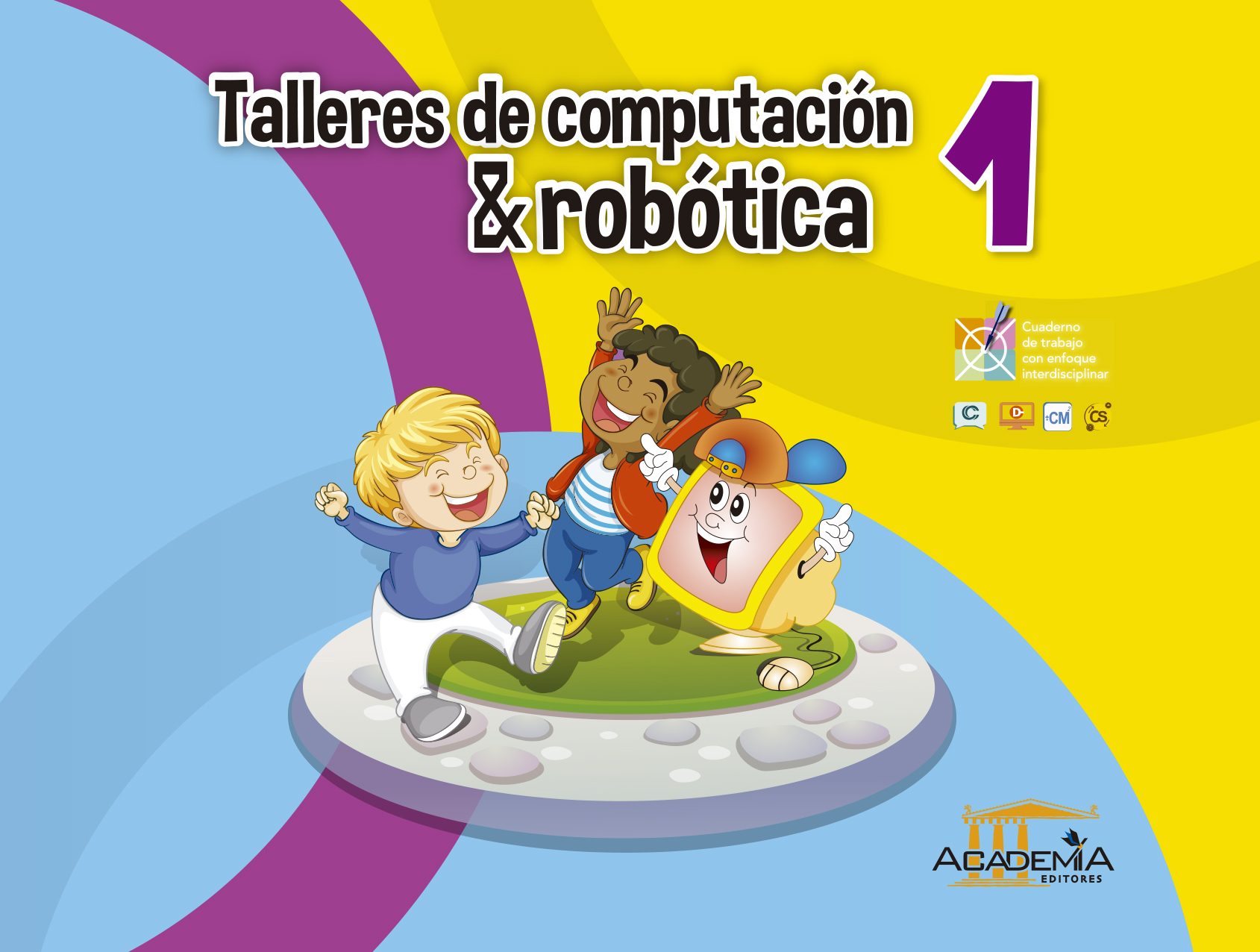 Portada de Taller de computación y robótica 1 EGB