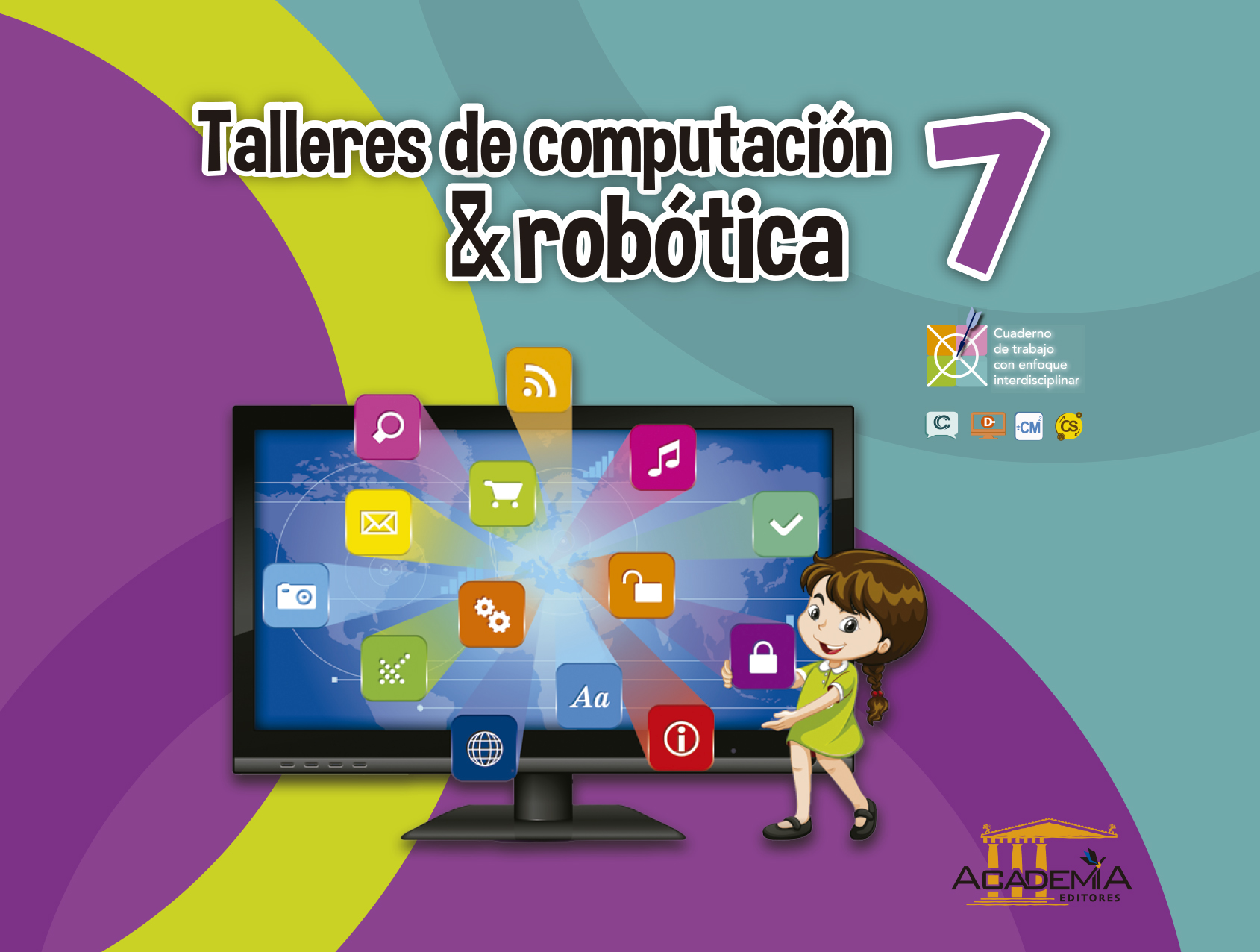 Portada de Taller de computación y robótica 7 EGB