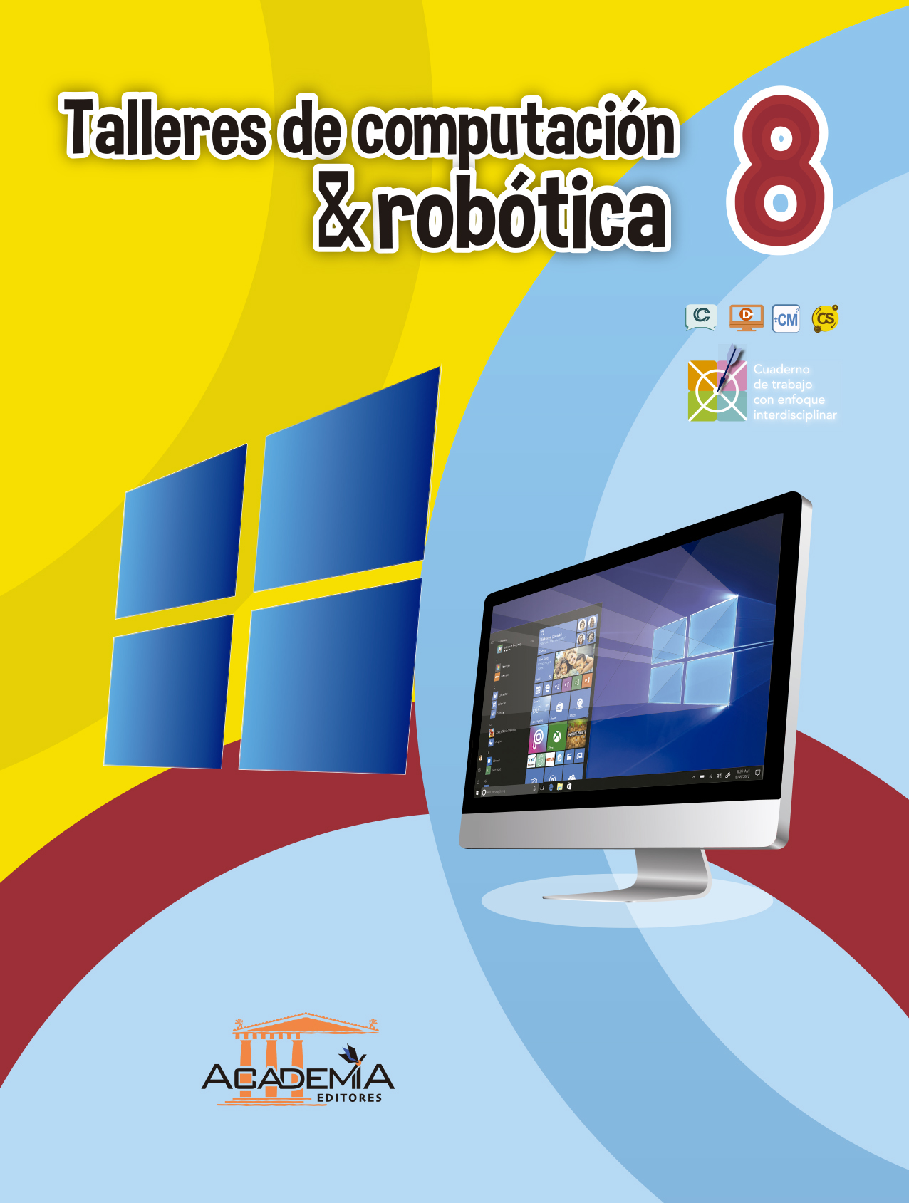 Portada de Taller de computación y robótica 8 EGB
