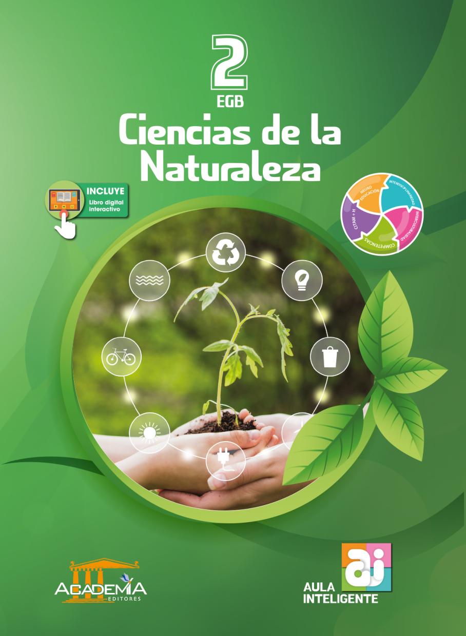 Portada de Ciencias de la  Naturaleza 2 EGB - Aula Inteligente