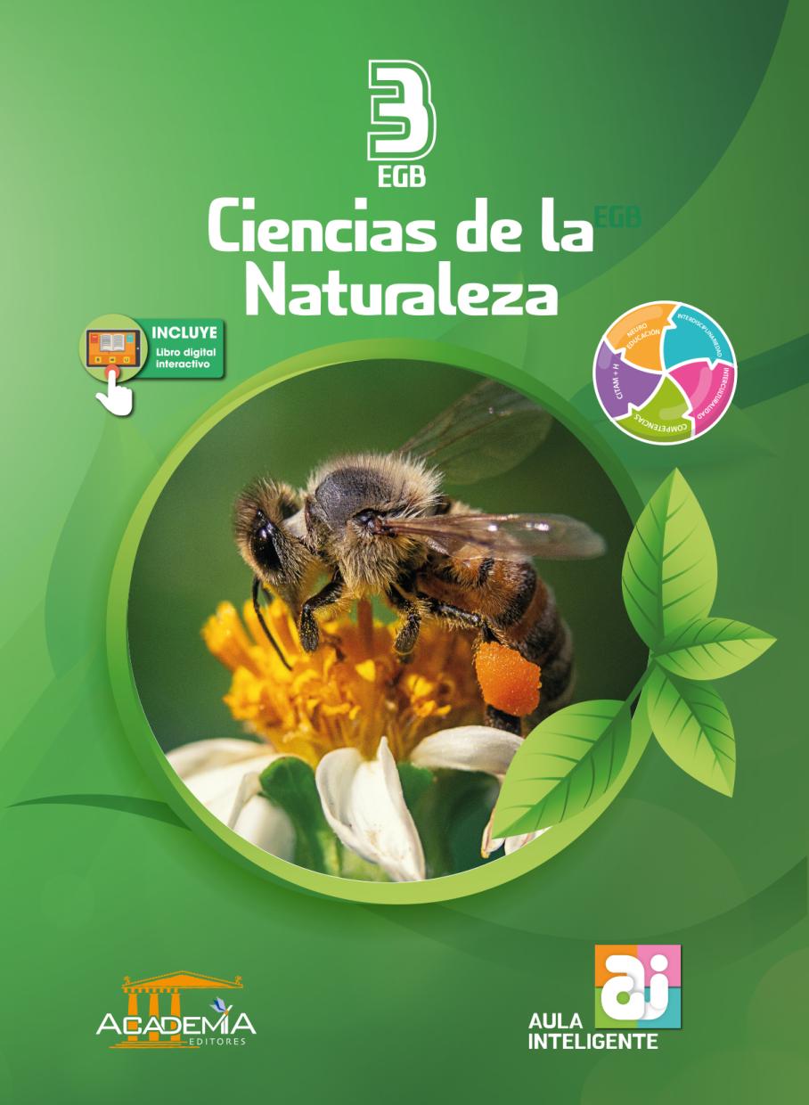 Portada de Ciencias de la  Naturaleza 3 EGB - Aula Inteligente