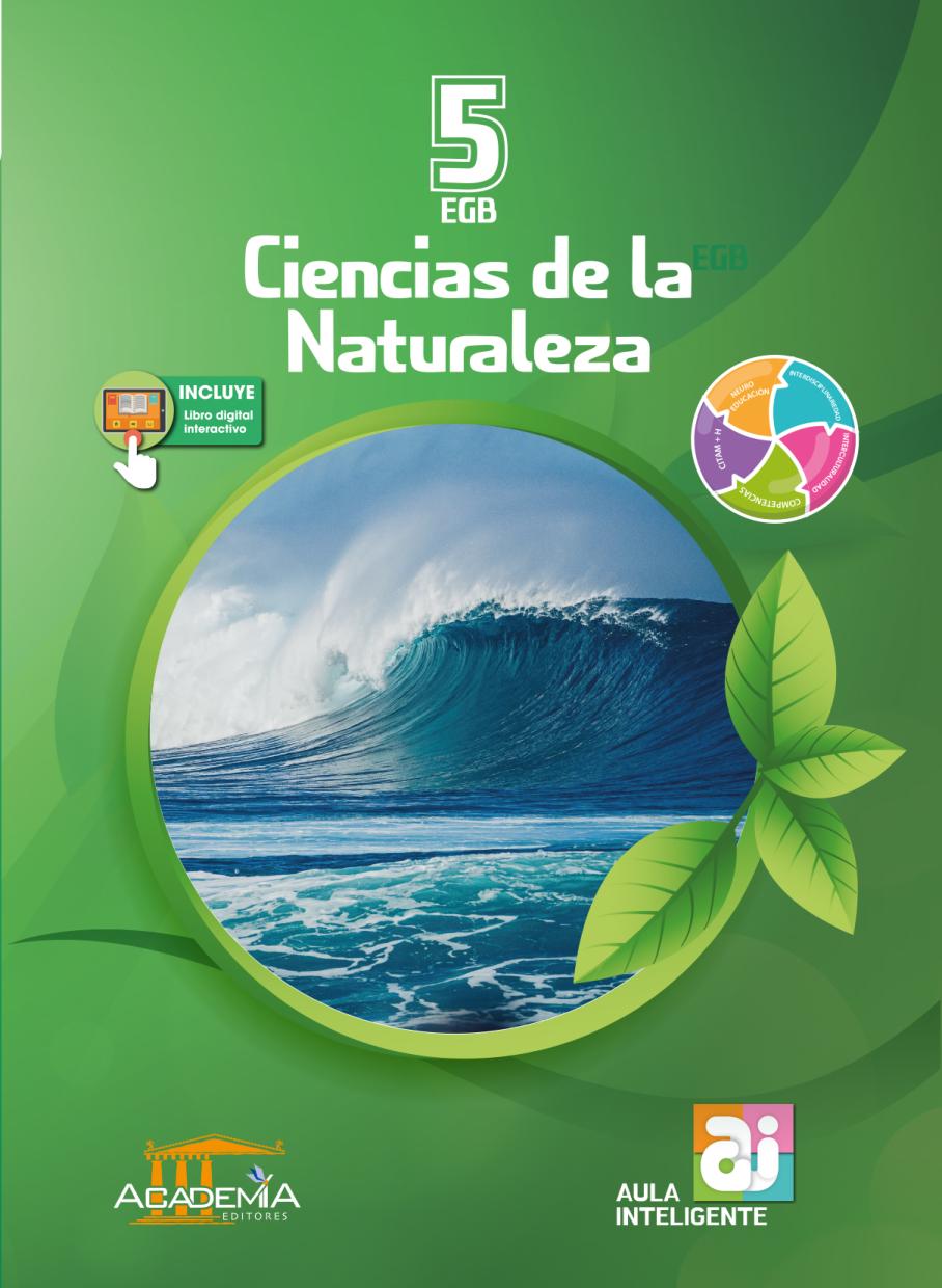 Portada de Ciencias de la  Naturaleza 5 EGB - Aula Inteligente