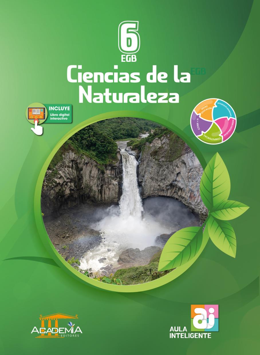 Portada de Ciencias de la  Naturaleza 6 EGB - Aula Inteligente