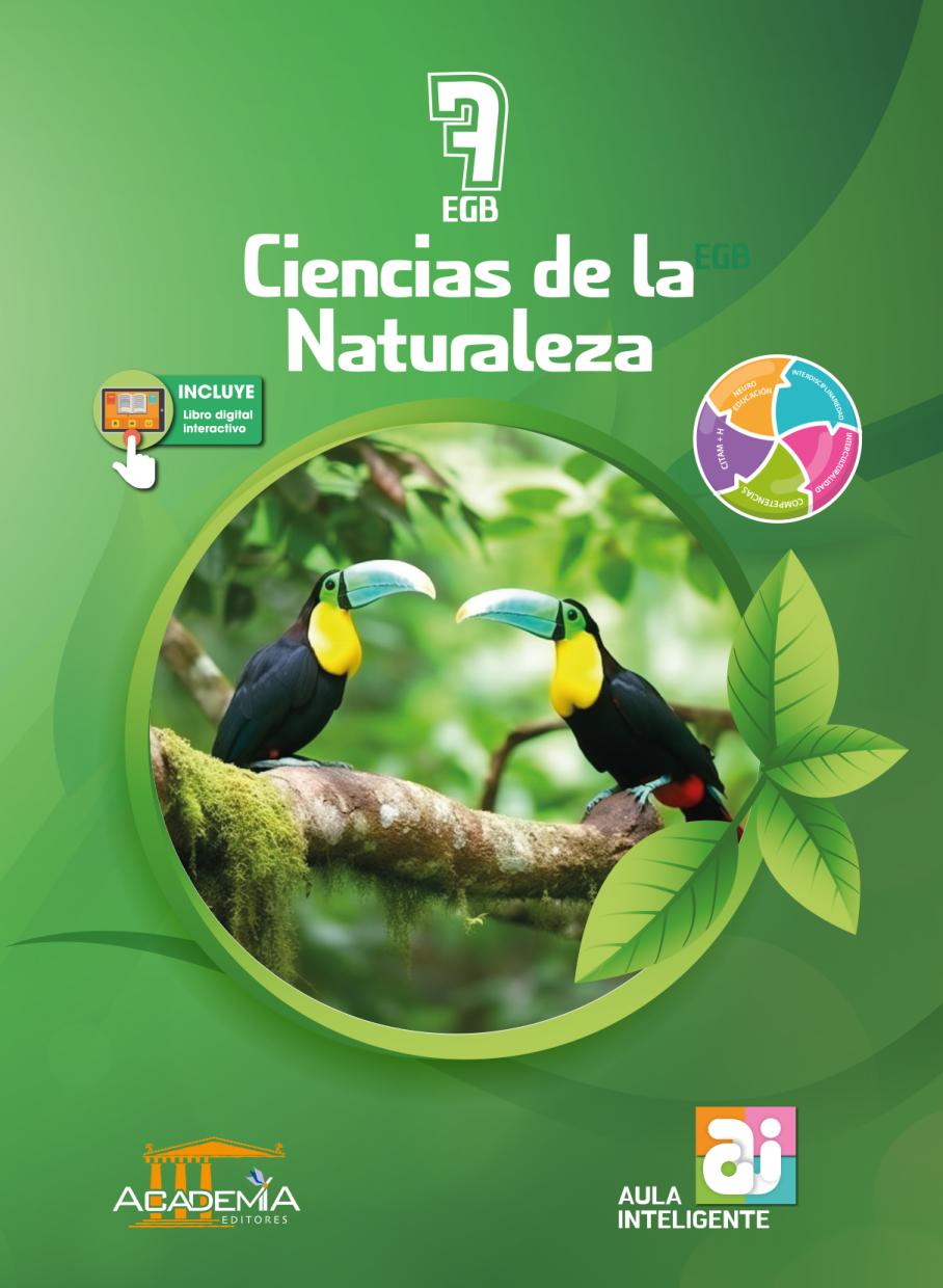 Portada de Ciencias de la  Naturaleza 7 EGB - Aula Inteligente