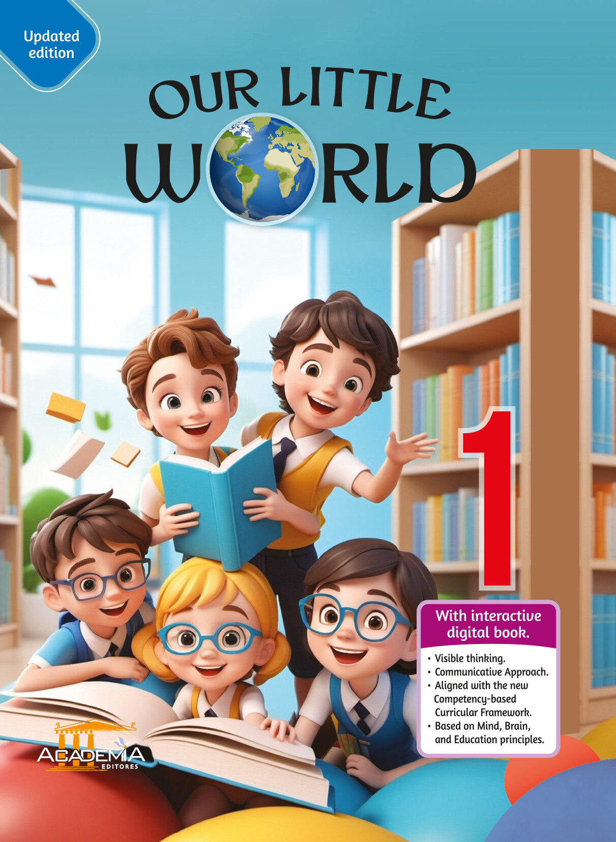Portada de New Our Little World 1 EGB