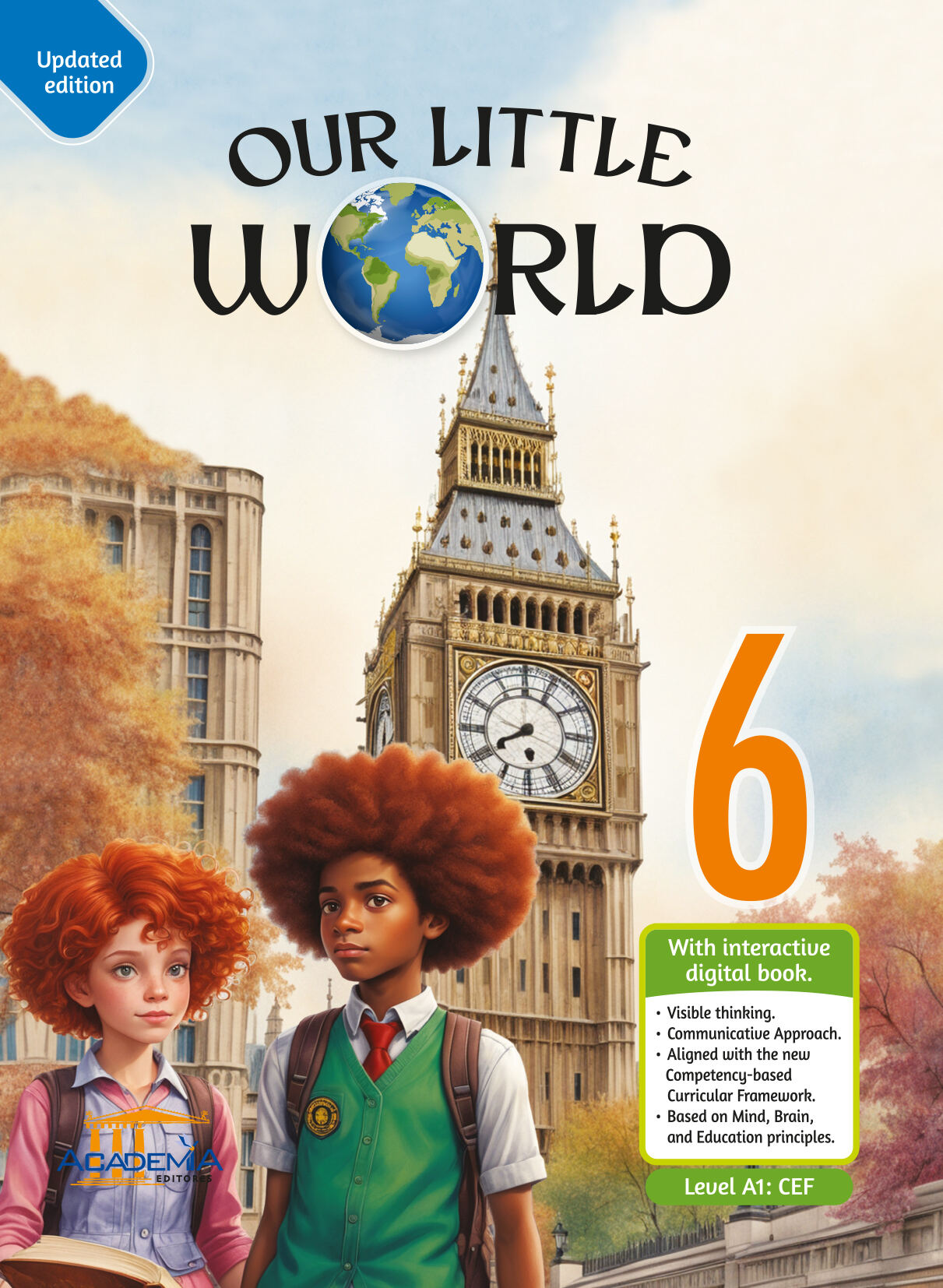 Portada de New Our Little World 6 EGB