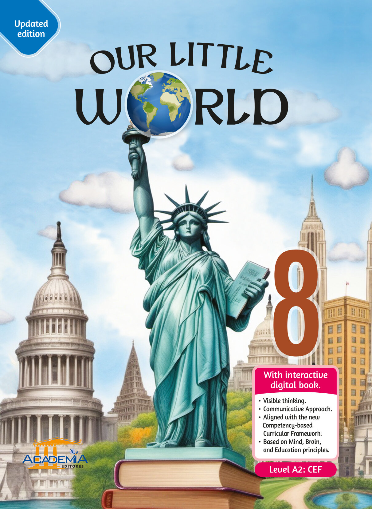 Portada de New Our Little World 8 EGB