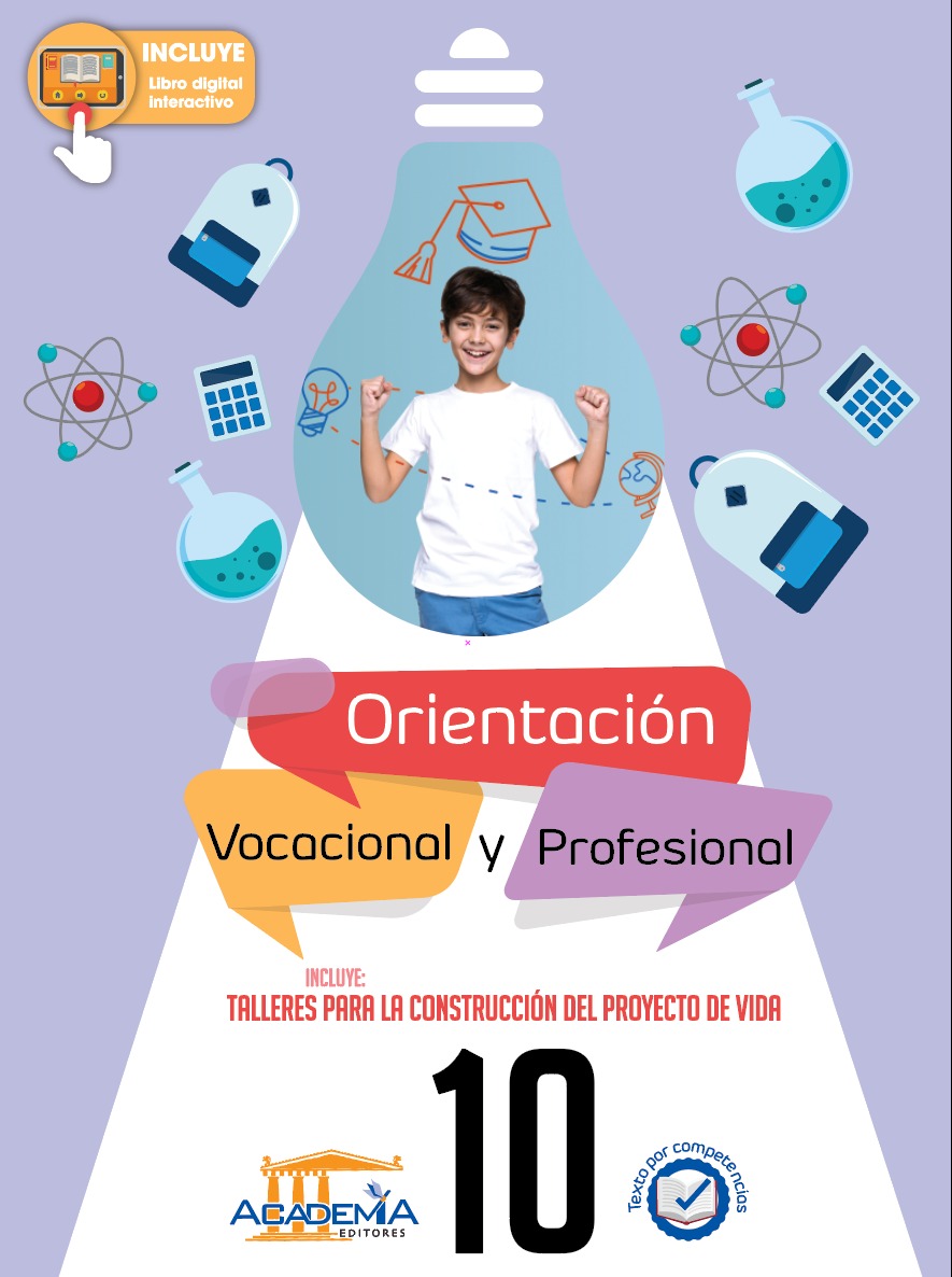 Portada de Orientación Vocacional y Profesional 10 EGB - OVP