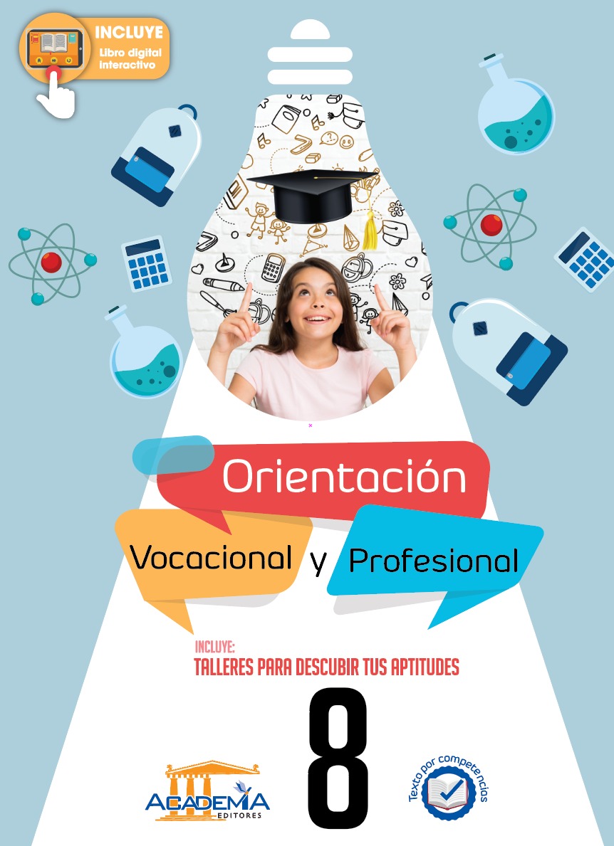 Portada de Orientación Vocacional y Profesional 8 EGB - OVP