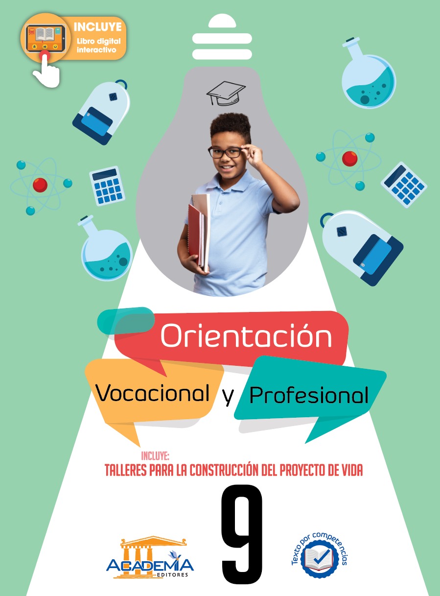Portada de Orientación Vocacional y Profesional 9 EGB - OVP