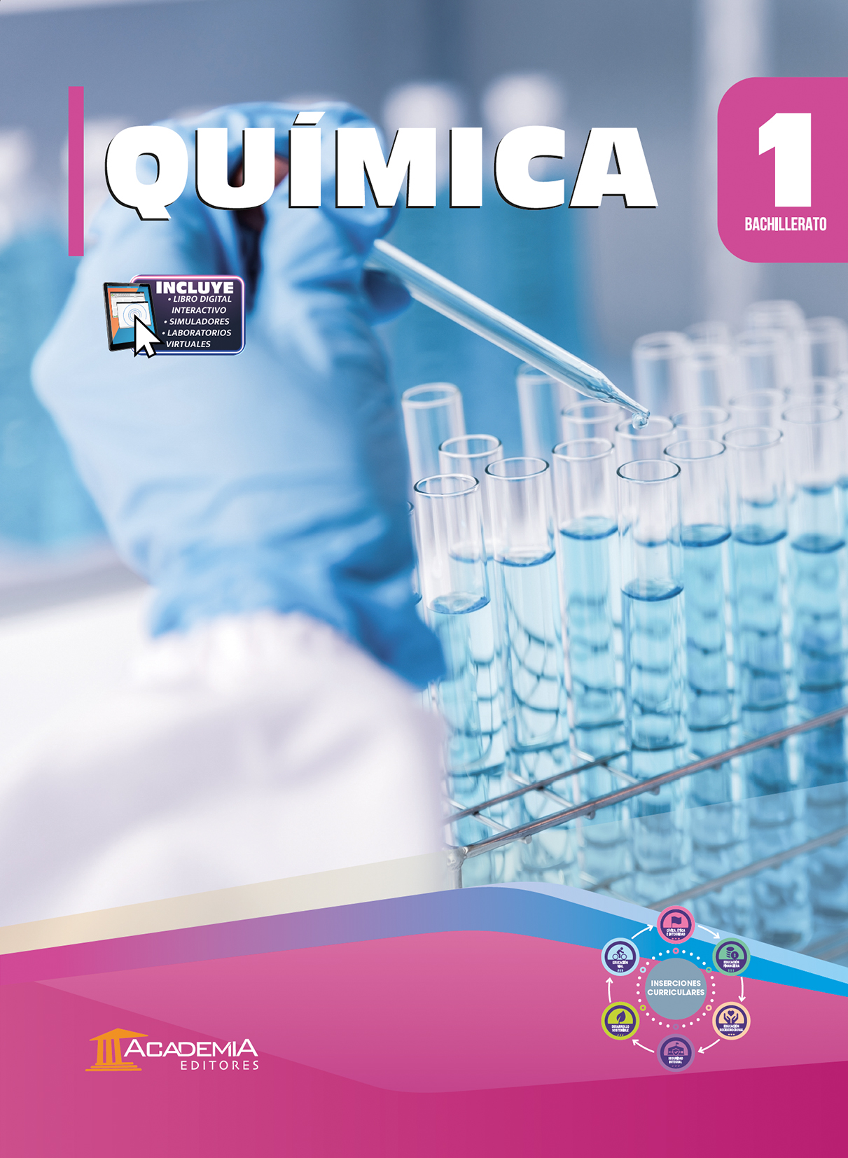 Portada de Química 1 Bachillerato - Inserciones Curriculares