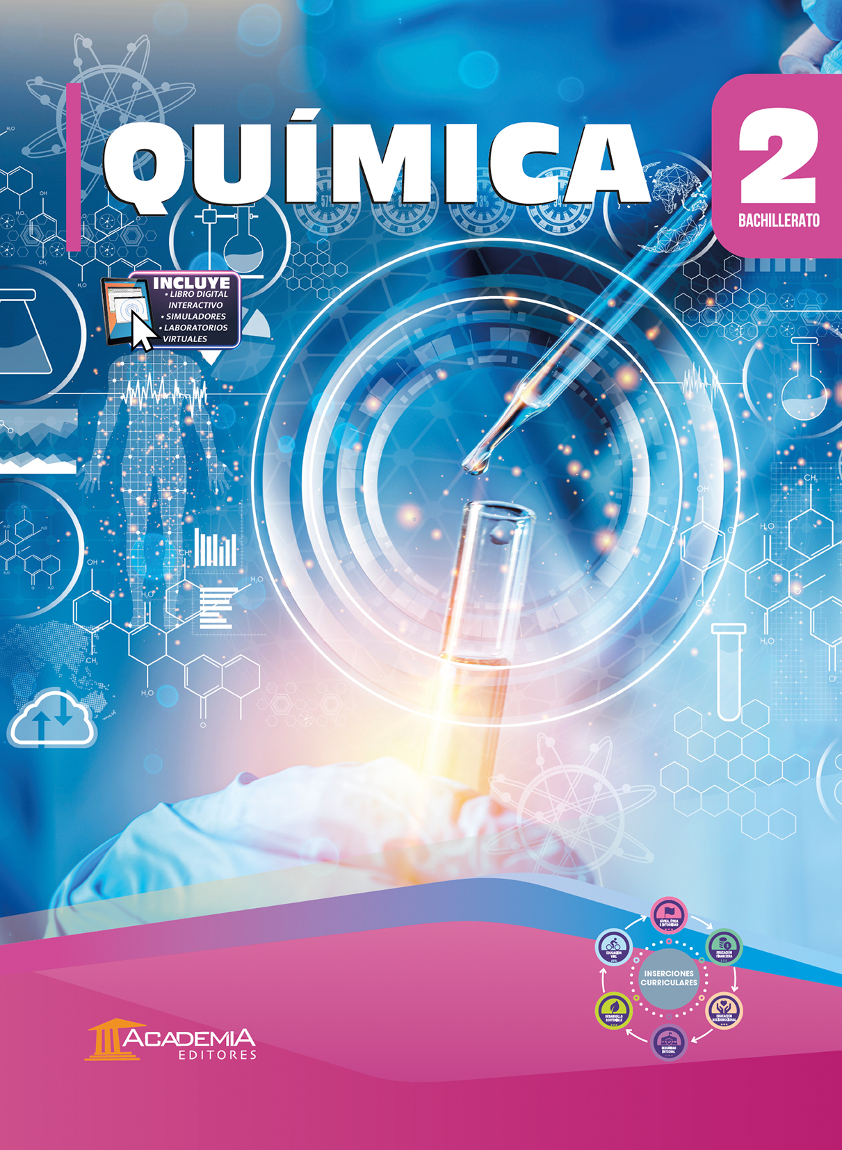 Portada de Química 2 Bachillerato - Inserciones Curriculares