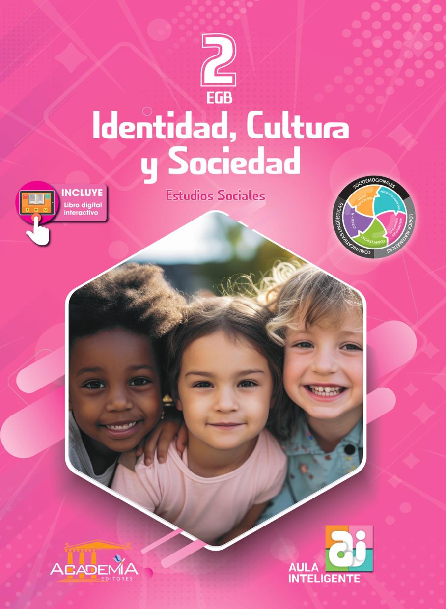 Portada de Identidad, Cultura y Sociedad 2 EGB - Aula Inteligente