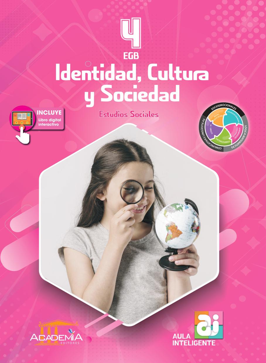 Portada de Identidad, Cultura y Sociedad 4 EGB - Aula Inteligente