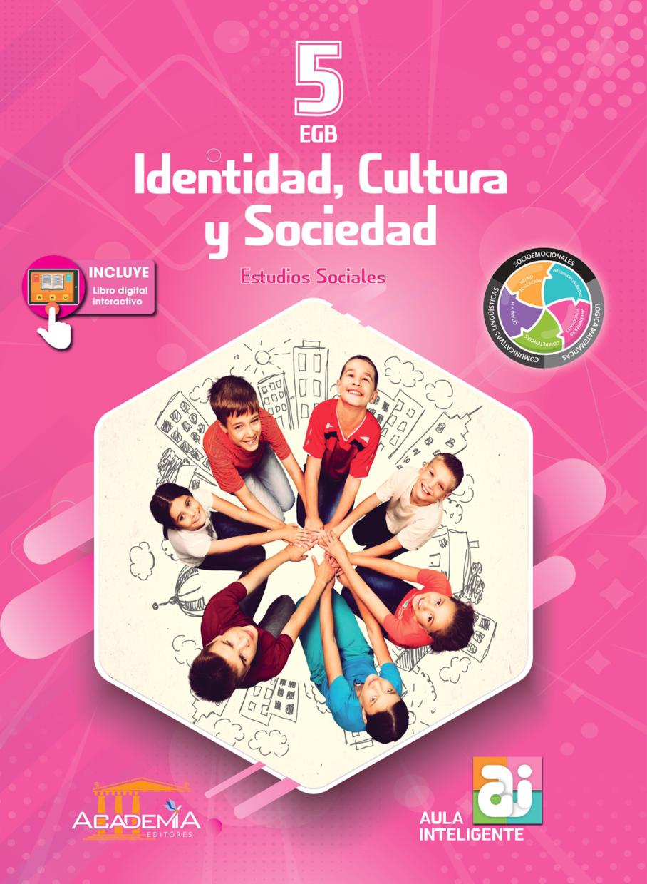 Portada de Identidad, Cultura y Sociedad 5 EGB - Aula Inteligente