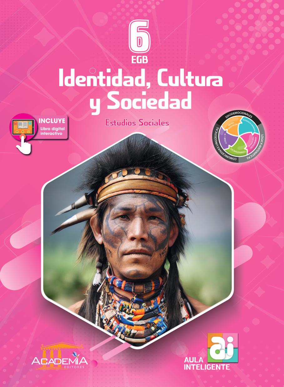 Portada de Identidad, Cultura y Sociedad 6 EGB - Aula Inteligente