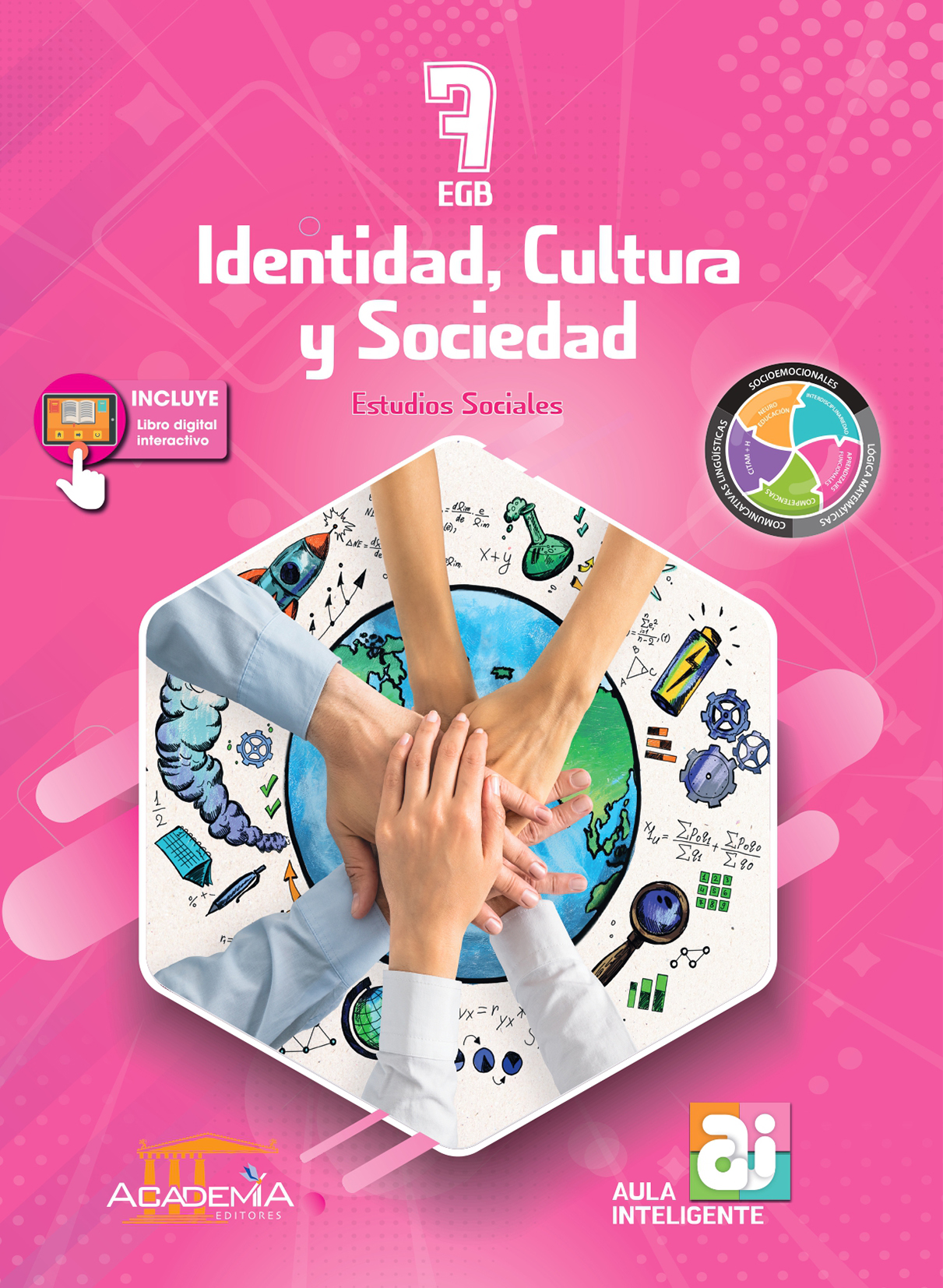 Portada de Identidad, Cultura y Sociedad 7 EGB - Aula Inteligente