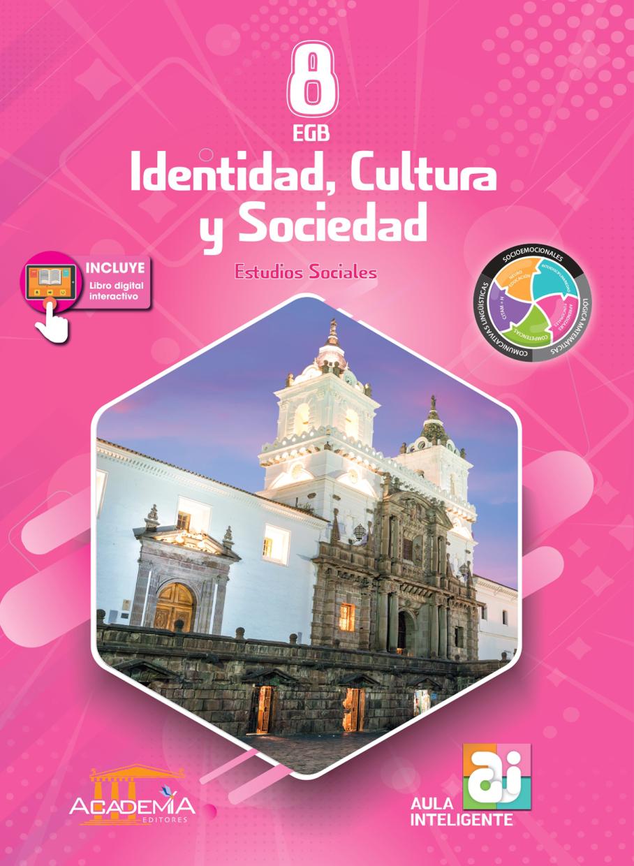 Portada de Identidad, Cultura y Sociedad 8 EGB - Aula Inteligente
